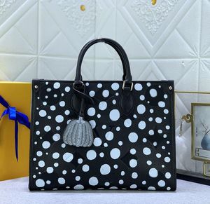 Fashion Pumpkin Handbag embroidery High quality onthego women one shoulder crossbody bag luxury brand Shopping Bags designer bag tote bags