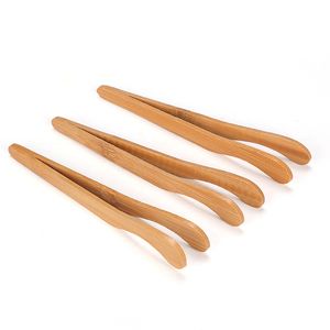 Natural Bamboo Tea Clips Tweezers Curved Tea Tools Tea Accessories 17CM