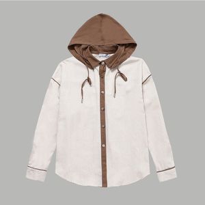 Men's Coat Hooded Embroidery Brand Designer New Women's Casual High Quality Fashion