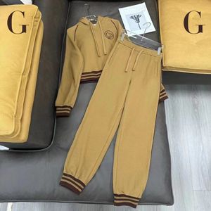 Kvinnors tvåstycken uppsättningar Pants Casual Suits Designer Set Double Letter G Jacket för kvinnor långärmare jacka cool tjej streetwear lyx designer kvinna jacka set