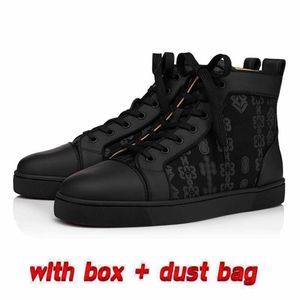 Designer-Schuhe mit Box, luxuriöse Herrenschuhe, rote Unterteile, Sneakers, Slipper, Schwarz, Rot, Spike-Lackleder, Slip-on-Kleid, Hochzeit, Flats, Tripler Plate-Forme-Outdoor-Schuhe, 14