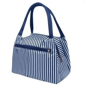 Bolsas de armazenamento Moda portátil Espessura à prova d'água Picnic School Lunchag Bag Office Organizer Things for the Home