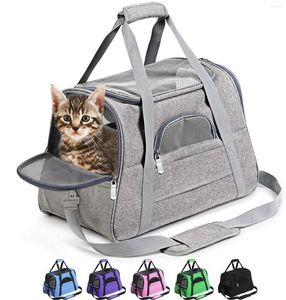 Dog Car Seat Covers Pet Carrier Bag Soft Mesh Breathable Portable Cat Travel Carrying Handbag Shoulder