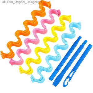 32 pezzi Magic Garler da 30 cm bigotta per capelli lunghi morbidi a spirale fai -da -te senza onde adatte per il kit di strumenti per lo styling per capelli femminile Z230819