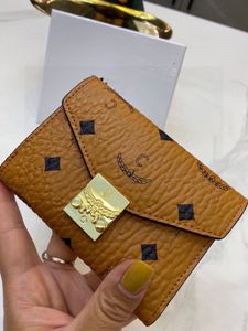 Rosalie Victorine Wallet Luxury Mulheres Moeda de moeda Pesquisa de cartões de gado do homem Pessas de grife