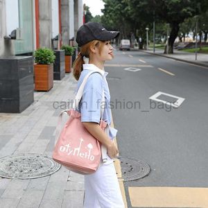 Дизайнерская сумка Guangzhou Women's 2023 Новый ковш Crossbody Buckte Canvas Printed Одиночный дизайнерский пакет Caitlin_fashion_bags