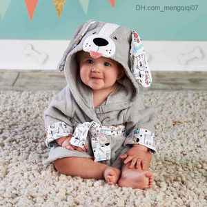 Decken wickelndes Einzelhandel Baby Badetuch/Kinderbadetuch/Babyschürze Badetuch/Tier Cartoon/Modell Badetuch Z230818