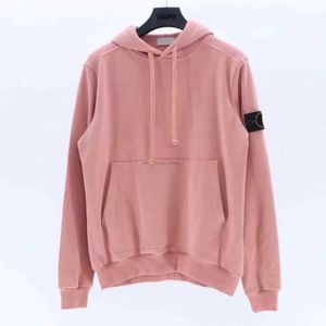 Erkek Ceketler Tasarımcıları Mens Stones Adası Hoodie Candy Hoody Kadınlar Günlük Uzun Kollu Çift Gevşek O-Neck Sweatshirt 14 Renk p18i