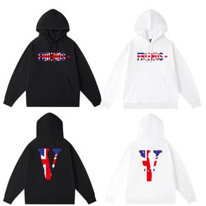 Vlone Yeni Erkekler Sweatshirts Erkekler ve Kadınlar İçin Klasik Gündelik Hoodie Moda Trendi O boyun yakalı Basit Pamuk Külot DM VL141