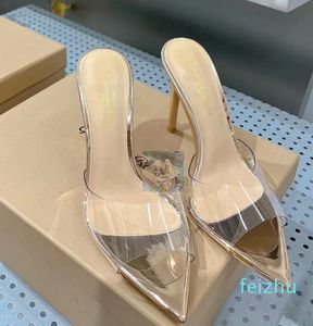 Projektant najnowsze sandały sztyletowe Wysokiej jakości kobiety obcasy skórzane kryształowy diament wisiorek letni seksowny suknia ślubna Cambric Bandage Sandał damski