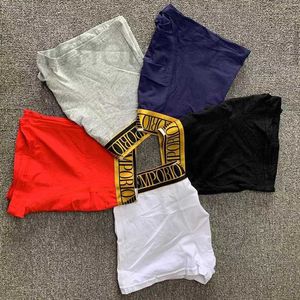 Unterhosen Designer-Boxershorts Herren-Unterwäsche mit vier Ecken, atmungsaktive, flache Shorts aus reiner Baumwolle für Herren SDIV