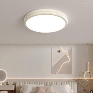Avizeler yatak odası dairesel led avize ışıkları yemek odası ev dekor modern koridor lambası renkli kapalı aydınlatma armatürleri