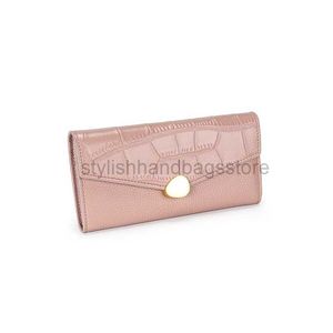 Brieftaschen Neue echte Leder Frauen Brieftasche Lange Frauen Schnalle Brieftasche Clutch Taschen -Design Brieftasche Odil Muster BrieftascheHandbagsstore