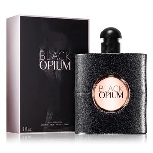 Tasarımcı Parfüm Köln Parfümleri Kadınlar İçin Kokular 100ml Tütsü Mujer Orijinales Kadınlar Siyah Opiume Parfume Moda