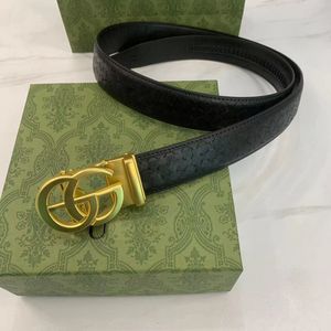 Cinturão de cinturão de correia mensal Luxo de luxo automático Mulheres Belt Black Gold Prata Buckle Buckle Moda Mulher Largura 3,8 cm