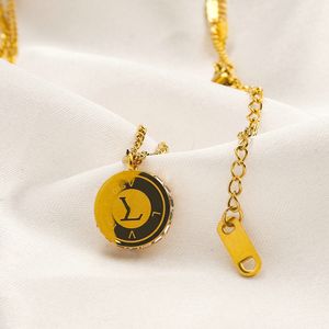 Очарование модельерного дизайнерского ожерелья бренд классические подвесные ожерелья ювелирные украшения женские аксессуары подарки