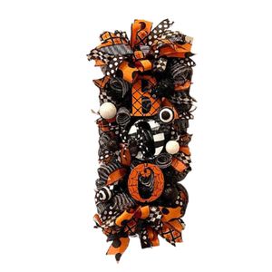 Other Event Party Supplies 2023 Halloween Swag Wreath Fall Front Door Hanging Ornament For Holiday Home Yard Decoration 230818