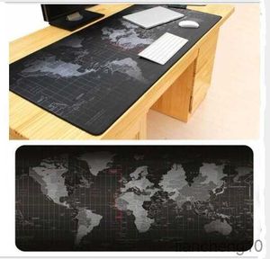 Mouse Pads Wrist Super large 1000x500mm/900x40mm/700x300mm/600x300mm World Map rubber mouse pad computer game tablet mousepad with locking R230819