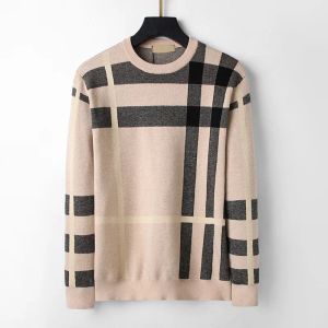 Suéter masculino famosa designer de alta qualidade suéter masculino e feminino Autumn/Winter Sleeve Sweater de malha de malha suéter