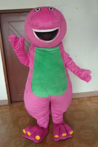 Wysokiej jakości sprzedaż kostiumu maskotki Barney Dragon Costume Christmas Halloween Animal