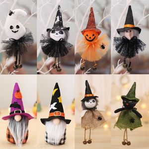 Outros suprimentos de festa do evento Halloween Ghost Witch Pumpkin Doll Horror Scary Hanging Decoração pingente feliz ornamentos 230818