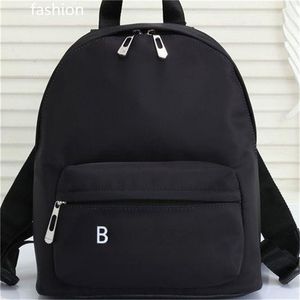 Boys and girls style backpack lightweight simple travel bag with printed letter small schoolbag A09