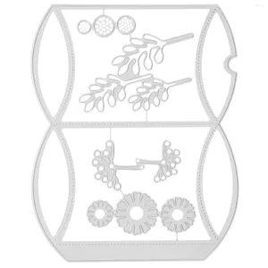 Garrafas de armazenamento de corte de metal dado pequeno estêncil de bricolage manual de aço de alto carbono de alto carbono