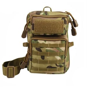Рюкзак упаковки на открытом воздухе тактическая сумка для сумки EDC универсальная армия военная молния
