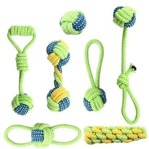 Dog Toys Chews Pet for Large Small Dogs Toy Interactive Cotton Rope Mini Ball Accessories Toothbrush Chew Puppy 230818