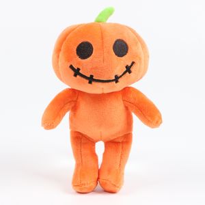 High quality Halloween series funny pumpkin doll Plush toy doll two styles standing and sitting 23cm high Halloween gift
