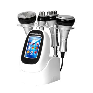 Mini 4 i 1 bantningsmaskin Vakuum Radiofrekvens RF 40K Body Cavitation Skin åtdragningsenhet Face Lyft Home Beauty Instrument