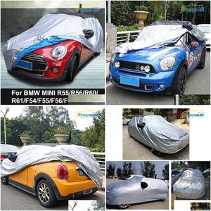 Car Covers Dust Protection Er Sunshield For Mini One Cooper Clubman F54 F55 F56 F60 R55 R56 R67 R58 R59 R60 R61 Exterior Accessories Dhjyl