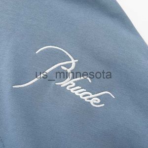 Męskie bluzy bluzy bluzy bluzy bluzki Zestawki Wysokiej jakości haftowe litera American High Street Casual Tracksuit Pewnego dnia wysłany J230818