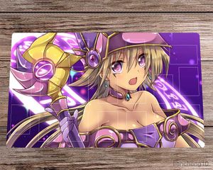 Mouse Pads Wrist Duel Playmat Apprentice Illusion Magician Mat Rubber Trading Card Game Mat Mouse Pad Desk Work Mat With Bag R230819