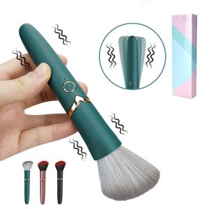 Electric USB Makeup Brush Portable 10 Speeds Massage Bullet Vibrator G-spot sexy for women