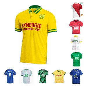 23 24 como camisas de futebol de Mônaco FC Nantes Toulouse Auxerre Ben Yedder Minamino M.Camara Futebol camisas