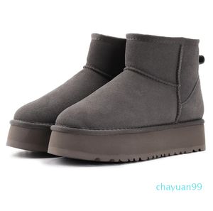 Дизайнерские ботильки женский дизайнер ботинок Tasman Snow Winter Winterskin Tazz Boots Fashion Ladies Tazz Platform Slippers Classic Ultra Mini Booties