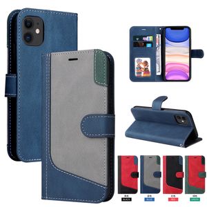 Lanyard Magnetic Flip Patchwork Telefonfodral för iPhone 15 14 13 Pro Max Samsung Galaxy S22 S23 Ultra Google Pixel 8 8 Pro 7 7A 7Pro Sony Xperia 10 1 5 3 Kortspår Wallet Shell