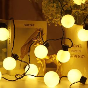 G50 Globe żarówka 10M LED String Light Globe Bulbus Świąteczne światła wróżki na zewnątrz imprezowy ogród LED Garland Dekoracja ślubna oświetlenie świąteczne