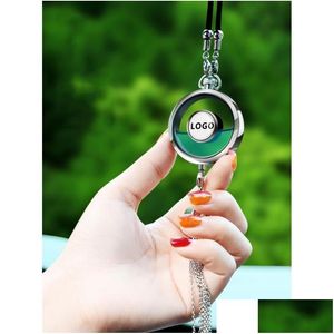 Interior Decorations Car Per Pendants Pendant Accessories Air Freshener Metal Lace Not Sending Liquid Drop Delivery Mobiles Motorcycl Dhrni