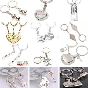 Key Rings /Set Puzzle Letter Quotyou 39Re My Person Quot Couple Keychain Lovers Bbf Chain Holder Love Heart Best Friends Gift Chains D Smttx