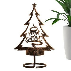 Candle Holders Christmas Holder Tree Centerpiece Stand With Tea Light Romantic Tealight Stands For Wedding Home Parties