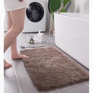 Banyo Paspasları Banyo Emici Slip Slip Mat Kalın Velvet Zemin Kapısı Mutfak Yüksek Yoğunluklu Hızlı Kurutma Giyim Dayanıklı