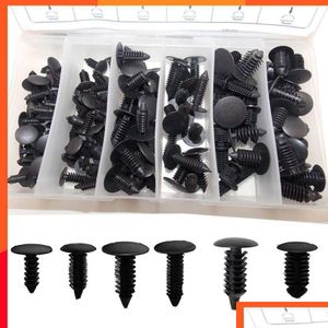 Other Interior Accessories 140Pcs Nylon Plastic Bumper Clip Door Lining Board Ceiling Rivet Foreign Trade Trim Panel 4Mm 5Mm 6Mm 7Mm Dhi71