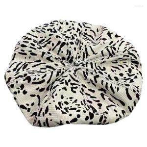 2023 New Berets Artist Hat Classic Outdoor Leisure Cow Mönster/Small Leopard Mönster Travel