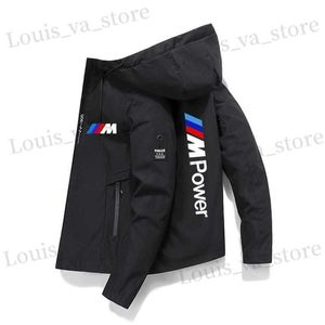 2023 Motorccle BMW M Ceket Rüzgar Geçirmez Ceket Mobike Binicilik Rüzgar Dergisi Sweatshirts Yarış Zipper Ceket T230819