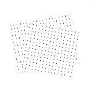 Geschenkverpackung Uxcell 500pcs runder Buchstaben Aufkleber 13mm Dia J Selbstkleber PVC -Etikett wasserdichtes schwarzes Wort/weißer Hintergrund