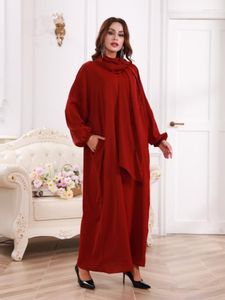 Ethnic Clothing Eid Hoody Abaya One Piece Muslim Prayer Dress Women Abayas Jilbab Maxi Khimar Burqa Islamic Caftan Overhead Arab Robe