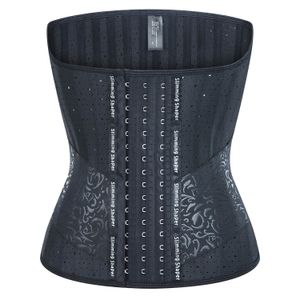 Talia brzucha shaper 25 stalowe kości lateks Trainer Body Body Shaper Long Torso Corset ChapeWear Kobiety Fajas Kolumbijskie paski