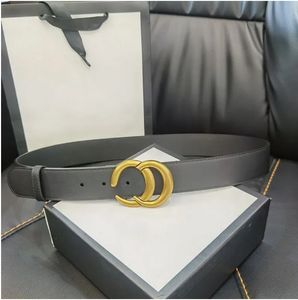 Fashion belts men belt women belt Big gold buckle genuine leather belt classical belts ceinture 3.4cm,3.8cm width with box